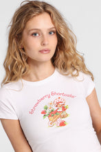 T-shirt ajusté imprime? graphique Charlotte aux Fraises thumbnail 2