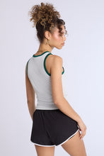 Hello Kitty Crest Graphic Ribbed High Neck Tank Top thumbnail 3