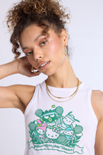 Hello Kitty Sports Graphic Ribbed High Neck Tank Top thumbnail 2