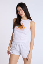 Scooby-Doo Graphic Ribbed High Neck Tank Top thumbnail 1