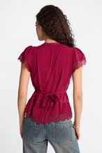 AERO Lace Panel Tie-Back Babydoll Top thumbnail 11