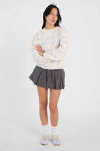 AERO Striped Flat Knit Crew Neck Sweater thumbnail 8