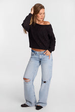 AERO Pointelle Knit Off-Shoulder Sweater thumbnail 5