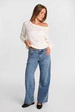 AERO Pointelle Knit Off-Shoulder Sweater thumbnail 11