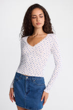 AERO Long Sleeve Lace Trim Top thumbnail 6