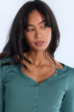 AERO Long Sleeve Henley Top thumbnail 15