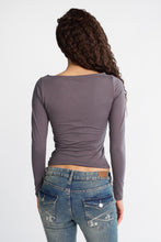 AERO Long Sleeve Boatneck Top thumbnail 4