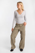 AERO Long Sleeve Notch Neck Top thumbnail 8