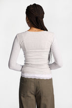 AERO Long Sleeve V-Neck Ballet Top thumbnail 4