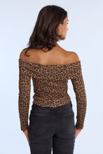 AERO Fold-Over Long Sleeve Off-Shoulder Top thumbnail 11