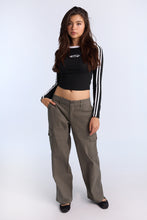 AERO Long Sleeve Crew Neck Baby Tee thumbnail 5