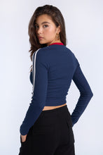 AERO Long Sleeve Crew Neck Baby Tee thumbnail 17