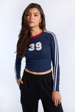 AERO Long Sleeve Crew Neck Baby Tee thumbnail 15