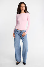 Harper Embroidered Wings Super Low Rise Wide Leg Jeans thumbnail 4