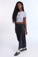 AERO Satin Maxi Skirt thumbnail 8