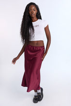 AERO Satin Maxi Skirt thumbnail 1