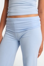 AERO Foldover Wide Leg Jersey Leggings thumbnail 6