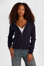 AERO Zip-Up Slouchy Sweater Hoodie thumbnail 1