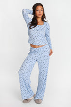 AERO Pointelle Knit Long Sleeve Pajama Top thumbnail 12