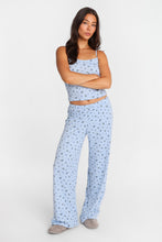 AERO Pointelle Knit Wide Leg Pajama Pants thumbnail 9
