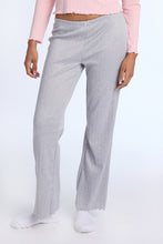 AERO Pointelle Knit Wide Leg Pajama Pants thumbnail 10