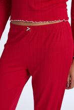 AERO Pointelle Knit Wide Leg Pajama Pants thumbnail 23