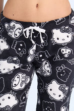 Hello Kitty Kuromi Halloween Plush Pajama Pants thumbnail 2
