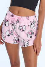 Peanuts Snoopy Heart Plush Pajama Shorts thumbnail 2