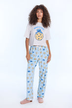 Cookie Monster Pajama Tee & Velour Pants 2-Piece Set thumbnail 1