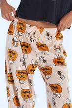 Peanuts Snoopy Pumpkin Pajama Tee & Velour Pants 2-Piece Set thumbnail 3