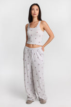 Hello Kitty Super Soft Pajama Tank Top & Wide Leg Pants 2-Piece Set thumbnail 1