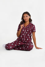 Hello Kitty Mummy Graphic Super Soft Pajama Dad Shirt & Pants 2-Piece Set thumbnail 3
