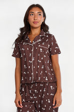 Peanuts Snoopy Ghost Graphic Super Soft Pajama Dad Shirt & Pants 2-Piece Set thumbnail 2