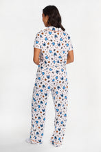 Cookie Monster Halloween Graphic Super Soft Pajama Dad Shirt & Pants 2-Piece Set thumbnail 3