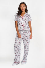 Hello Kitty Graphic Super Soft Pajama Dad Shirt & Pants 2-Piece Set thumbnail 1