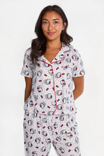 Hello Kitty Graphic Super Soft Pajama Dad Shirt & Pants 2-Piece Set thumbnail 2