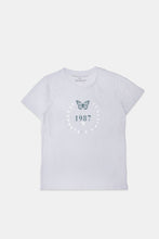 T-shirt classique graphique Aéropostale papillon 1987 thumbnail 1