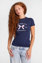 Aéropostale New York City Est 1987 Bow Graphic Classic Tee thumbnail 1