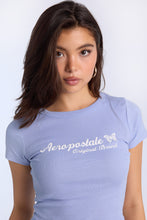 T-shirt ajusté imprime? graphique AERO papillon thumbnail 2