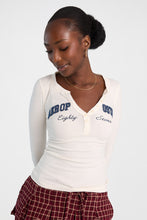 Aéropostale New York Graphic Long Sleeve Henley Top thumbnail 1