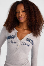 Aéropostale New York Graphic Long Sleeve Henley Top thumbnail 2