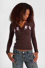 AERO 1987 Graphic Long Sleeve Henley Top thumbnail 1