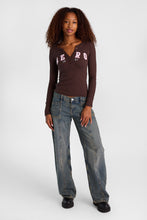 AERO 1987 Graphic Long Sleeve Henley Top thumbnail 4
