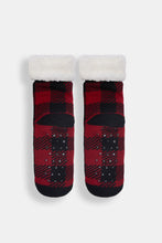 The Grinch Plaid Sherpa-Lined Reading Socks thumbnail 2