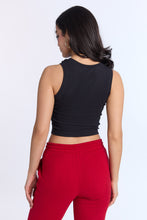 AERO Ribbed High Neck Tank Top thumbnail 8