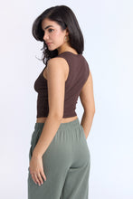 AERO Ribbed High Neck Tank Top thumbnail 15