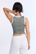 AERO Ribbed High Neck Tank Top thumbnail 19
