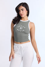 AERO Ribbed High Neck Tank Top thumbnail 17