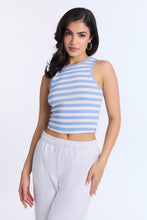 AERO Ribbed High Neck Tank Top thumbnail 1