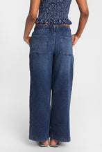 AERO Low Rise Pull-On Wide Leg Denim Pants thumbnail 3